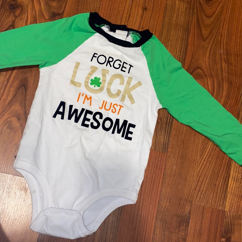 St Patrick’s day onesie